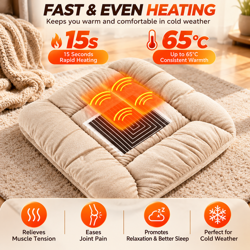CozyHeat™ Heated Car Seat Cushion